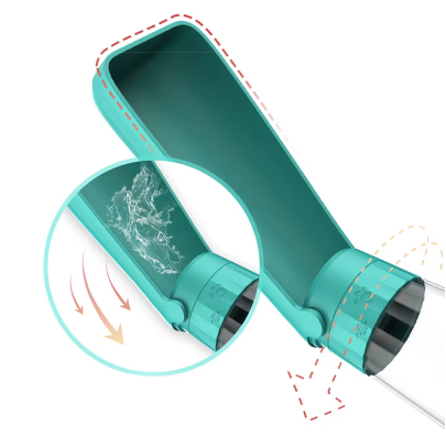 Gourde Chien 2-en-1 | Hydratation Facile